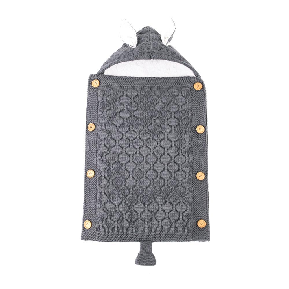 Trẻ Sơ Sinh Xe Đẩy Túi Ngủ Cho Bé Bao Dệt Kim Đầm Footmuff Tập Đi Slaapzak Kid Sleepsack Trẻ Sơ Sinh Đan Ngủ Giường Bao