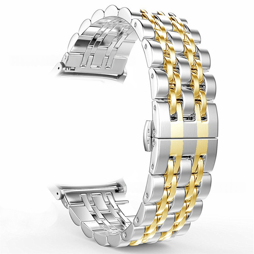 Dây Thép Mắt Xích cho Redmi Watch 6 / Watch 5 / Watch 4 / Xiaomi Mi Band 8 Pro / 9 Pro - Hàng Chính Hãng