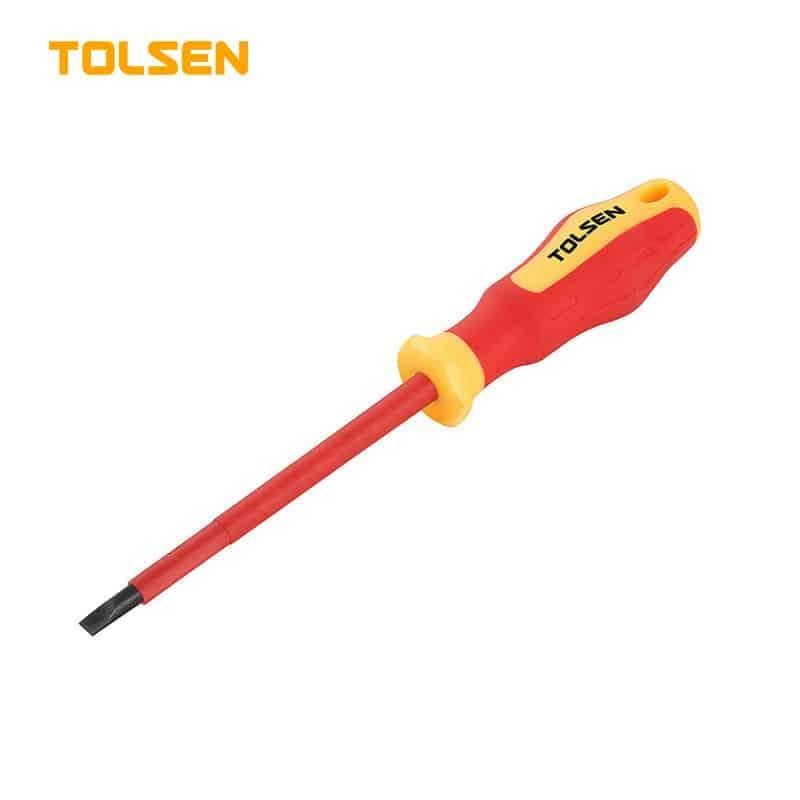 TUA VÍT CÁCH ĐIỆN 4.0*100MM TOLSEN 38001 - HÀNG CHÍNH HÃNG