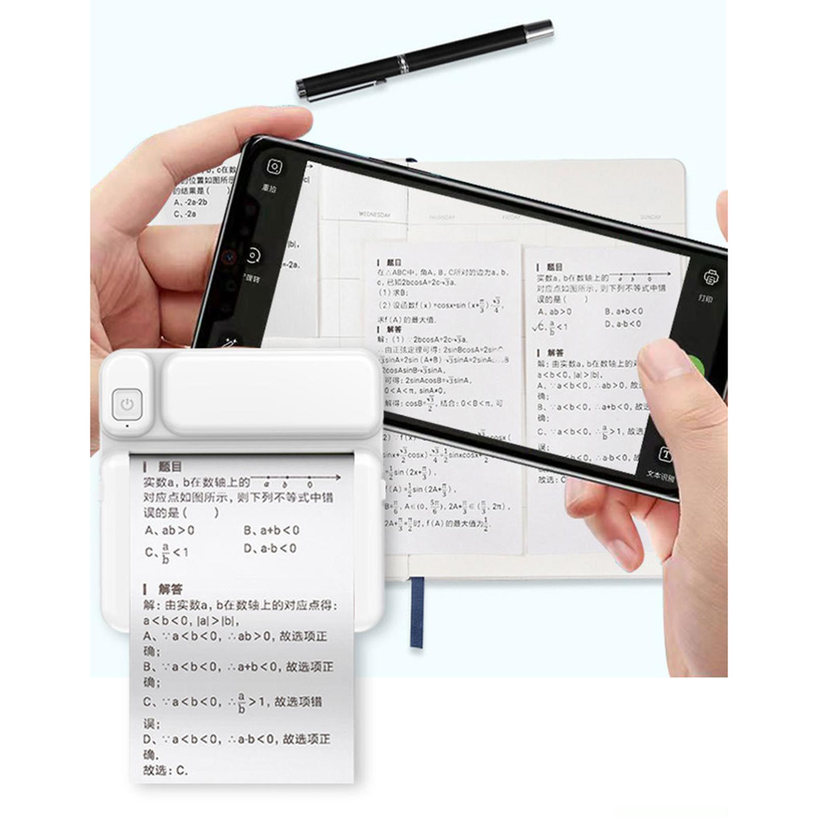 Mini Thermal  Pictures Wireless  Mobile  Gifts for Kids