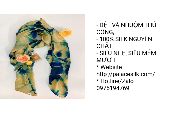 Khăn Lụa Tơ Tằm Palacesilk, 100% silk siêu mem#muot#nhe#thoang, kích thước 90*90cm