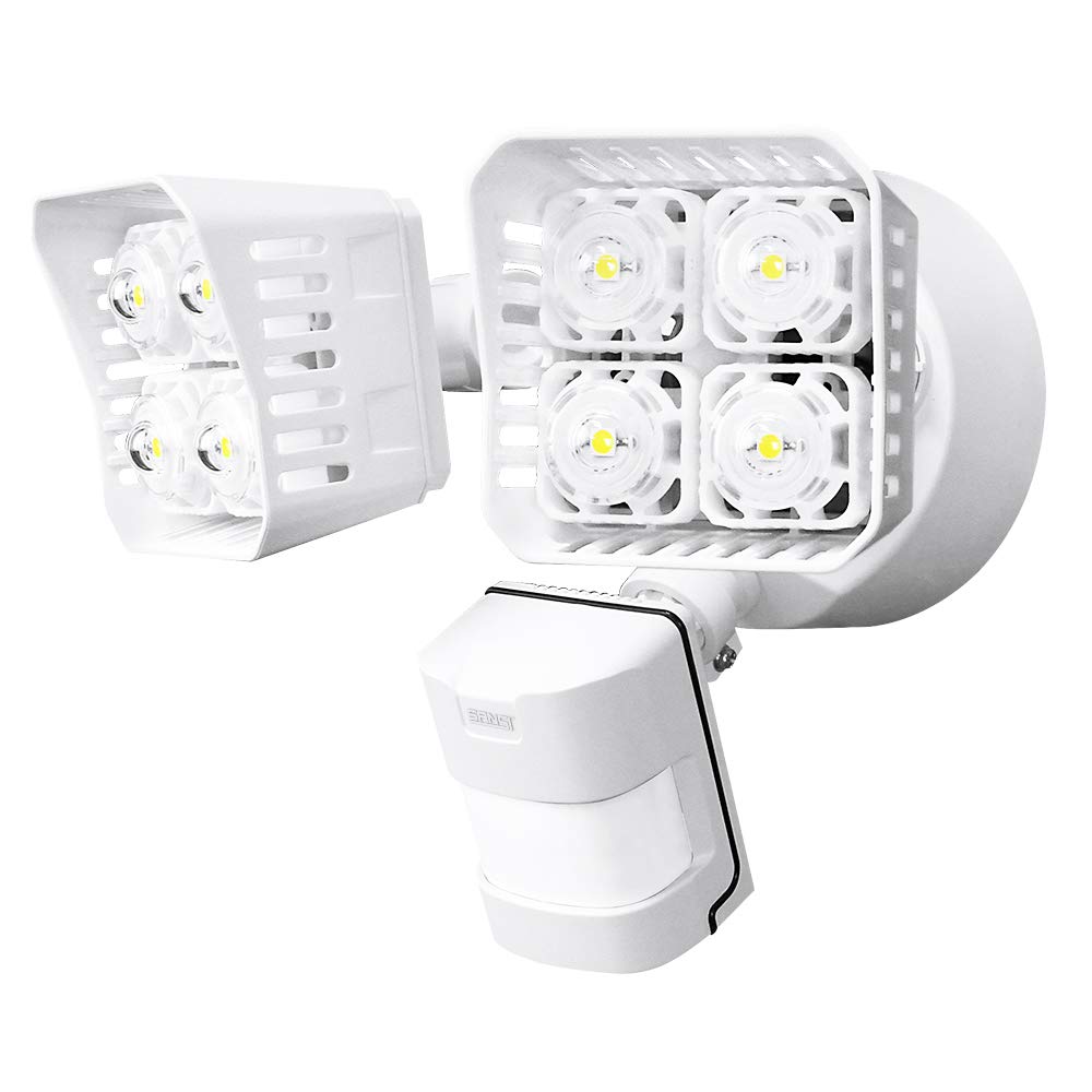 Đèn Pha Led Cảm Ứng Chống Trộm Ngoài Trời 36W JW-36W