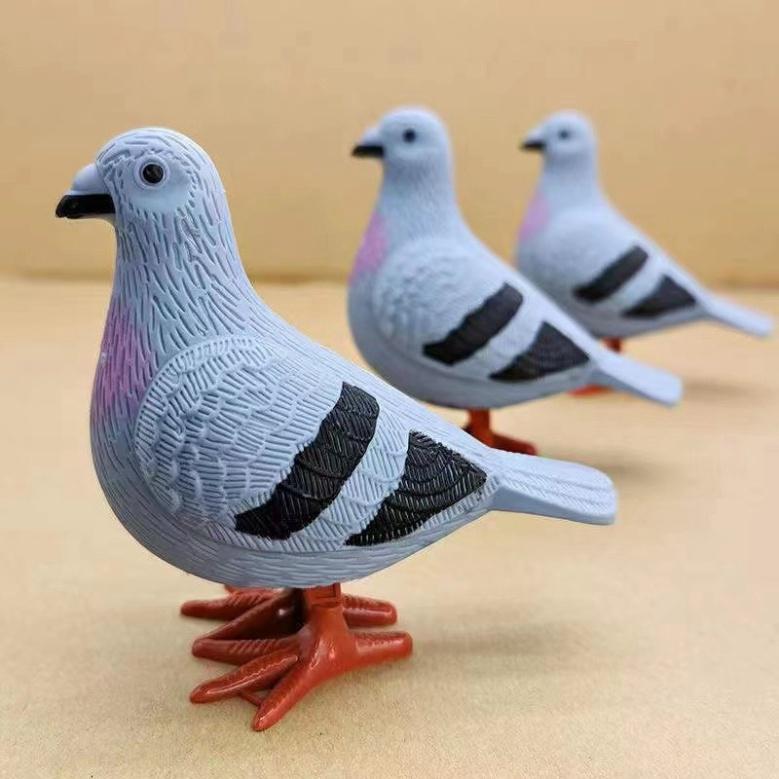 PVN50344 Đồ Chơi Lên Dây Cót Hình Chim Bồ Câu Nhảy Lò Xo Trang Trí Bàn Làm Việc Dành Cho Người Lớn Và Trẻ Em