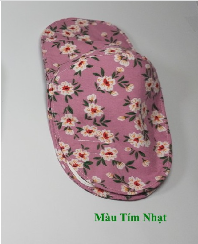 KHẨU TRANG NỮ Loại che tai bo tròn In hình hoa các loại Dày 3 lớp Chất liệu vải mềm dày Chống nắng Phòng dịch bệnh