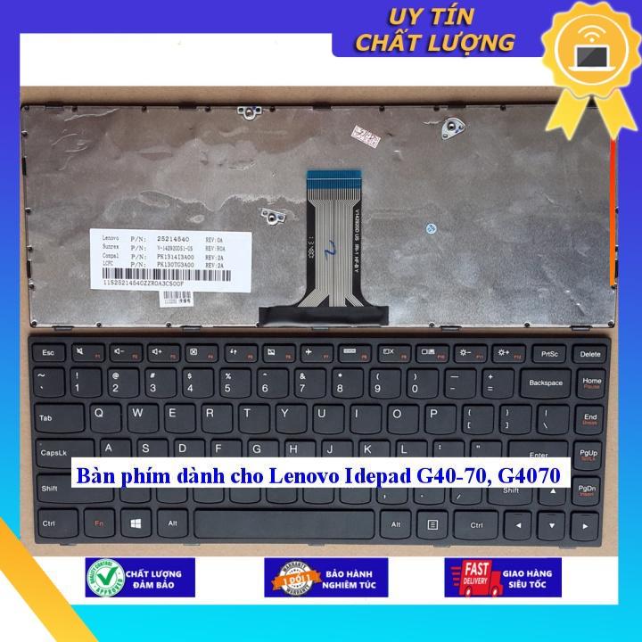 Bàn phím dùng cho Lenovo Idepad G40-70 G4070 - Hàng Nhập Khẩu New Seal