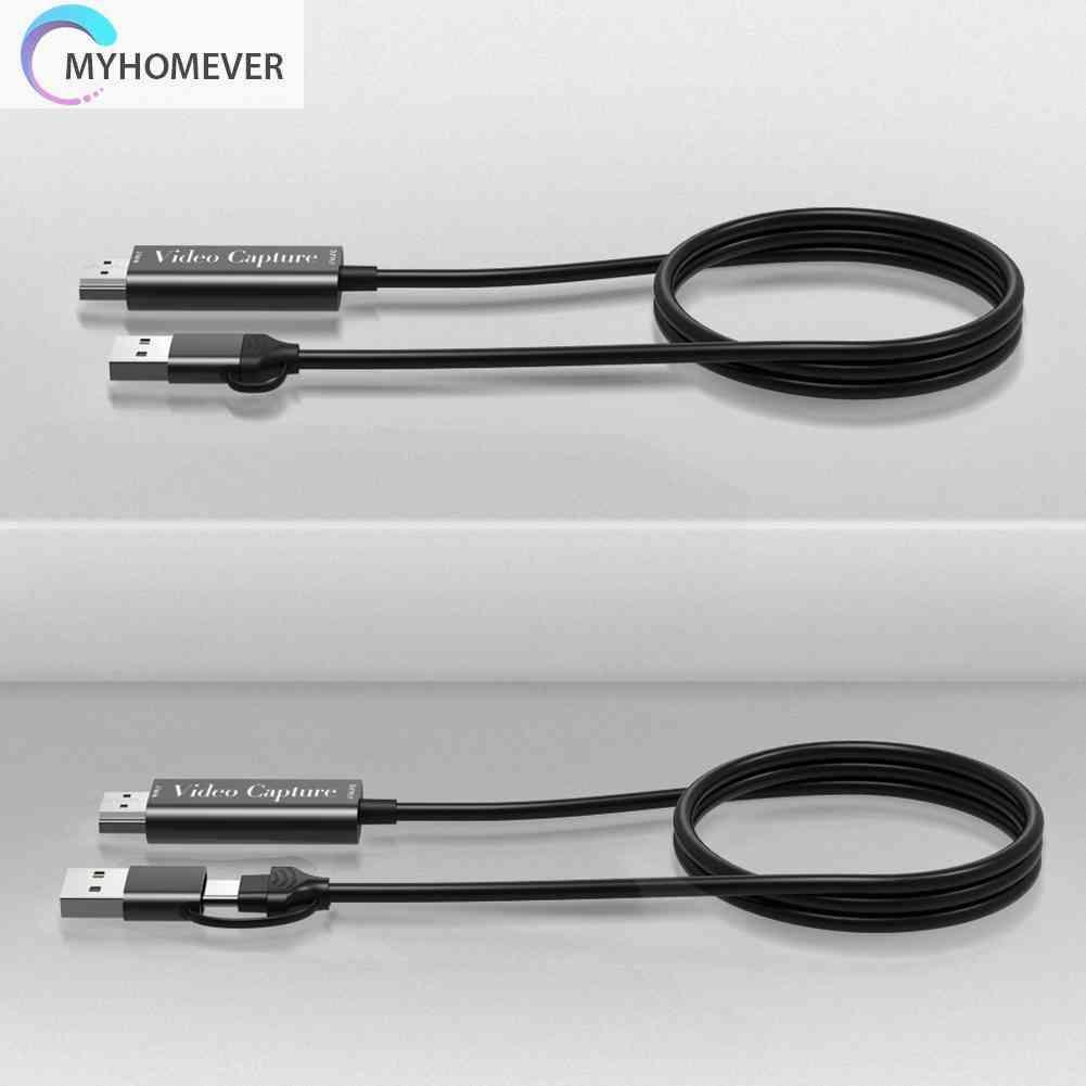 Card Chuyển Đổi USB A / C Giao Diện Kép HDMI Sang USB Thẻ