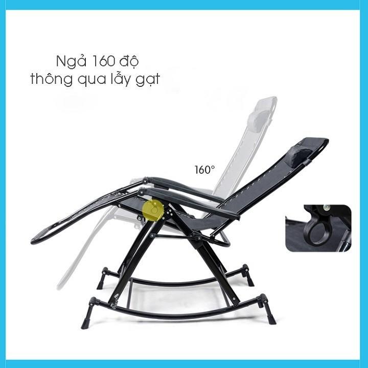 Ghế xếp bập bênh - ghế xếp thư giãn