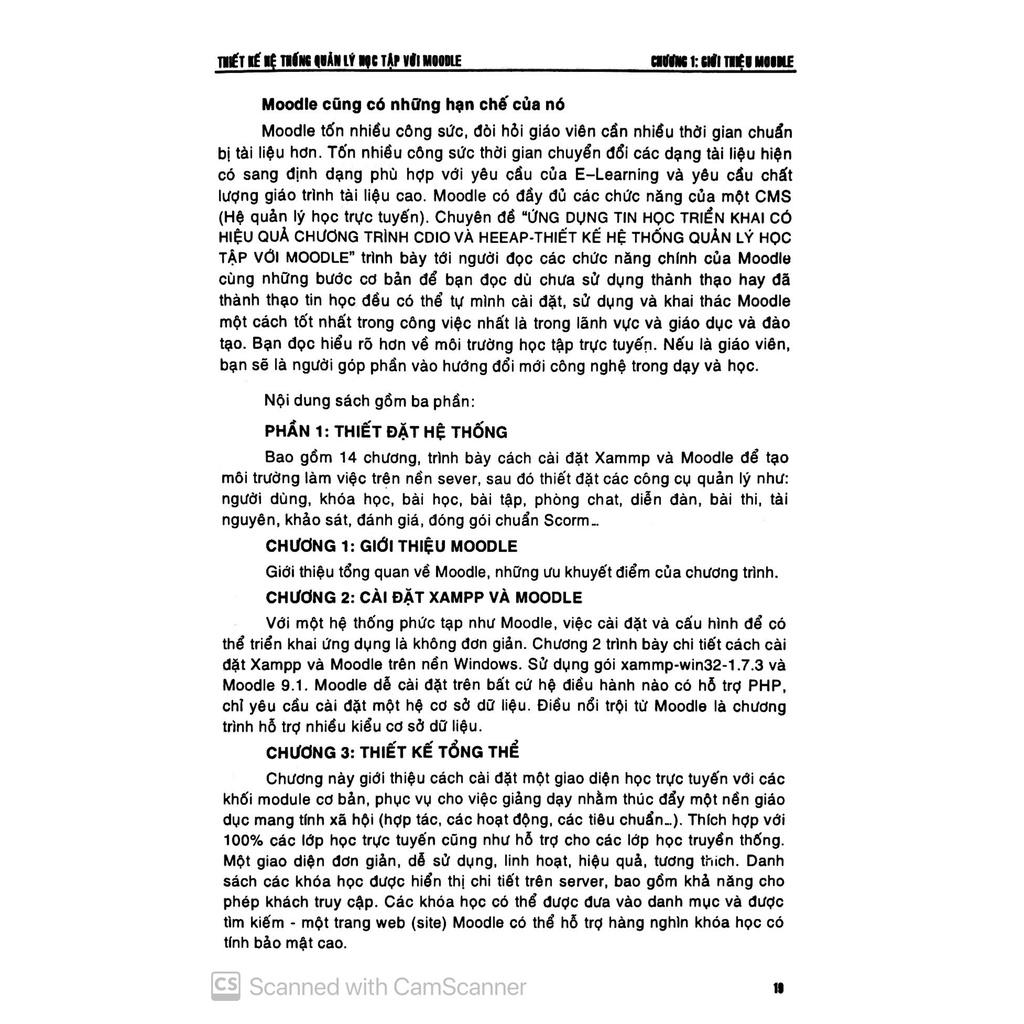 Ứng Dụng Tin Học Triển Khai Hiệu Quả Chương Trình CDIO Và HEEAP (Tập 2) - Thiết Kế Hệ Thống Quản Lý Học Tập Với MOODLE