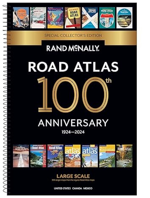 Rand McNally 2023 Large Scale Road Atlas (Rand McNally Large Scale Road Atlas USA)