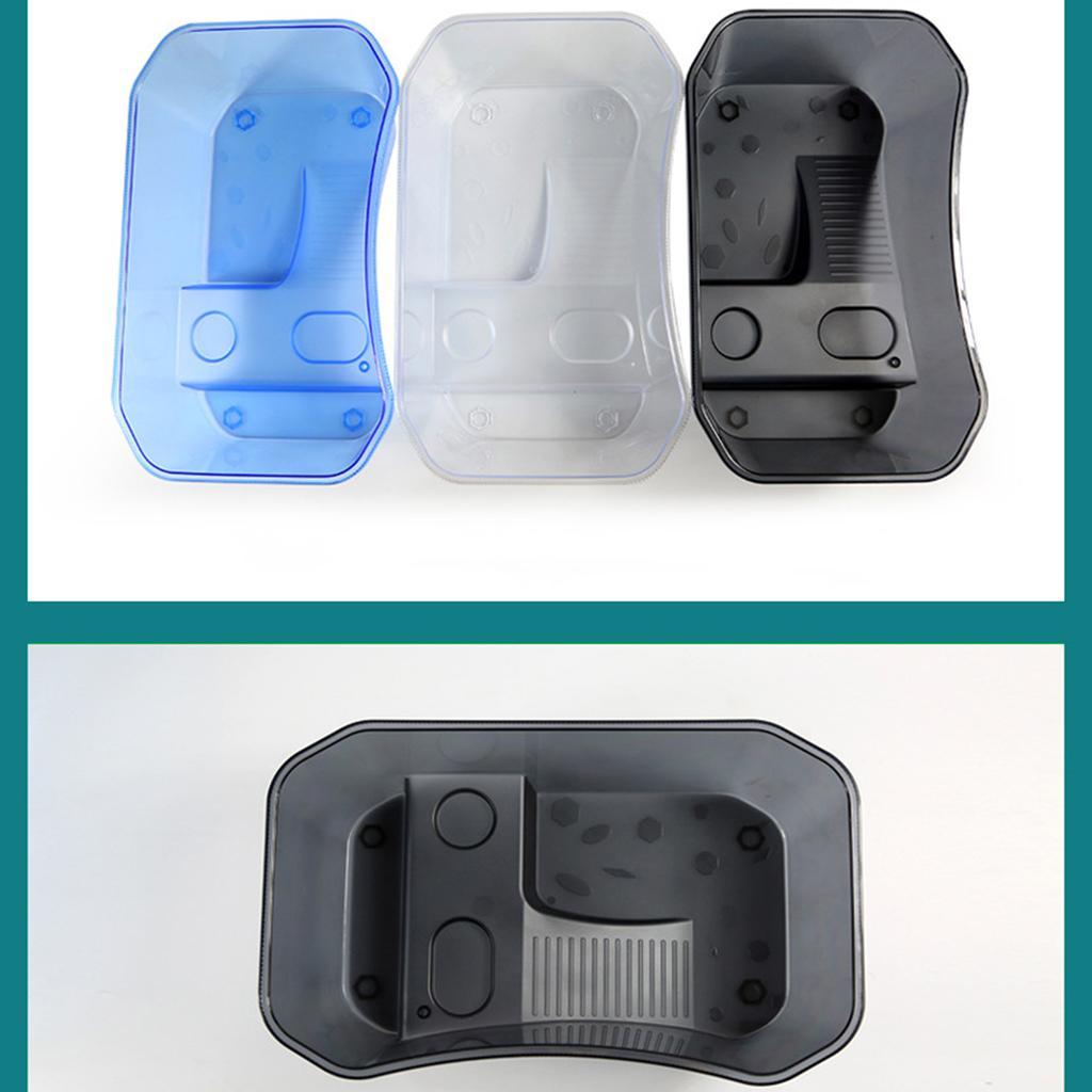 2Pcs Plastic Reptile Terrapin Tortoise Turtle Tank Vivarium Feeding Box