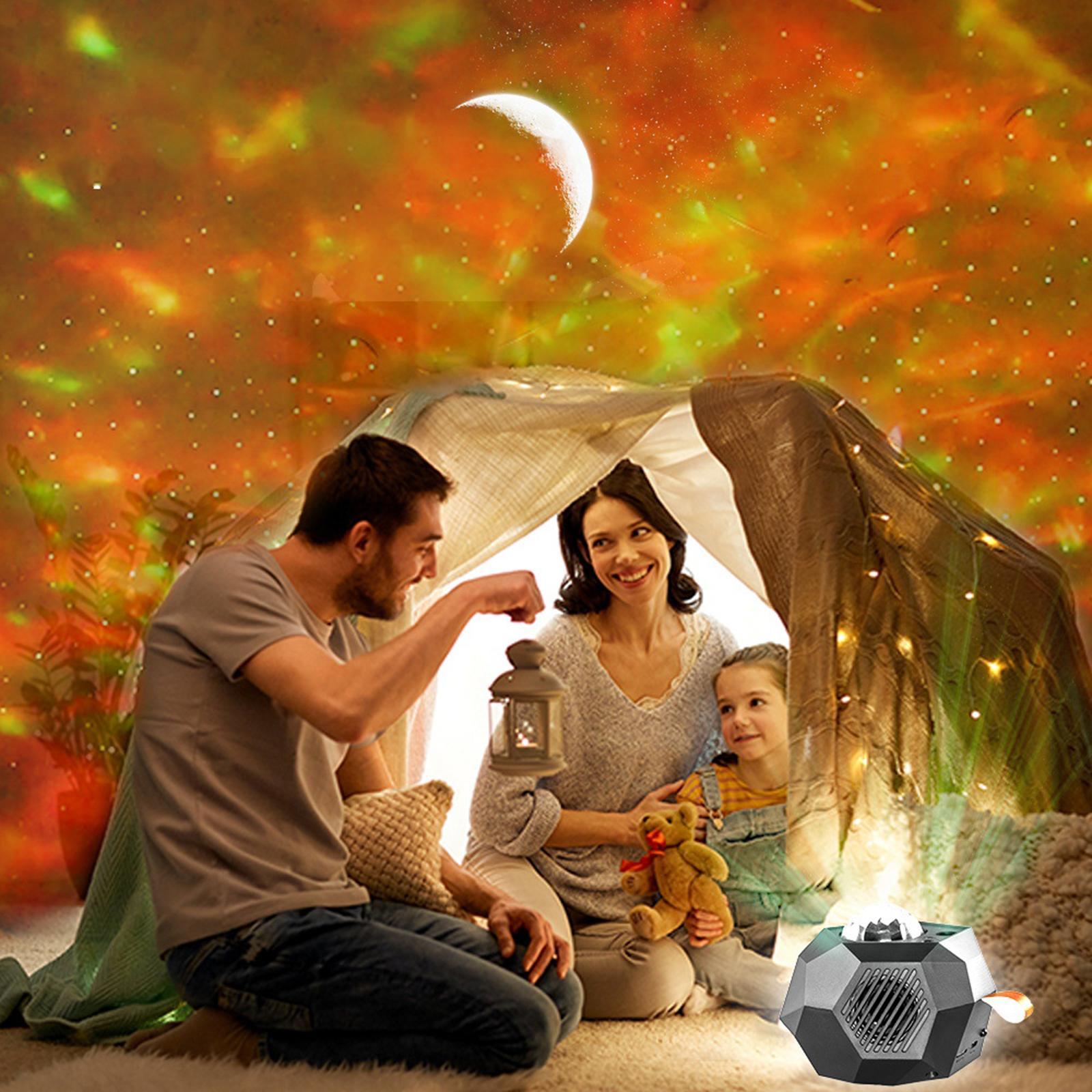 Starry Projector Star Night Light Sky Lamp with Music Speaker
