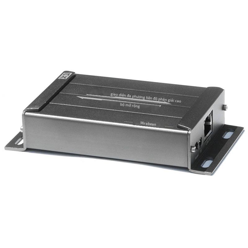 Đảm bảo chất lượng Cáp mạng HDMI sang RJ45 Bộ mở rộng mạng Cat5e 120 mét Bộ chia âm thanh hdmi sang 3.5mm