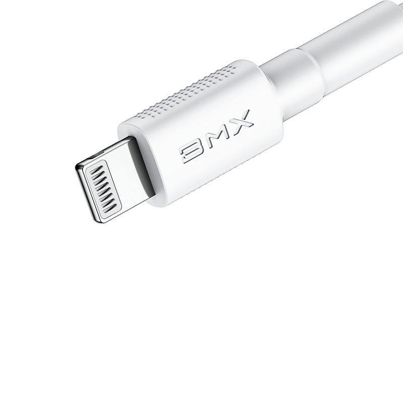 Cáp sạc nhanh C to Lightning có MFI Baseus BMX Mini White PD 18W cho iPhone/ iPad (Type-C to Lightning, Power Delivery Fast Charge, MFi certified Cable) - Hàng chính hãng