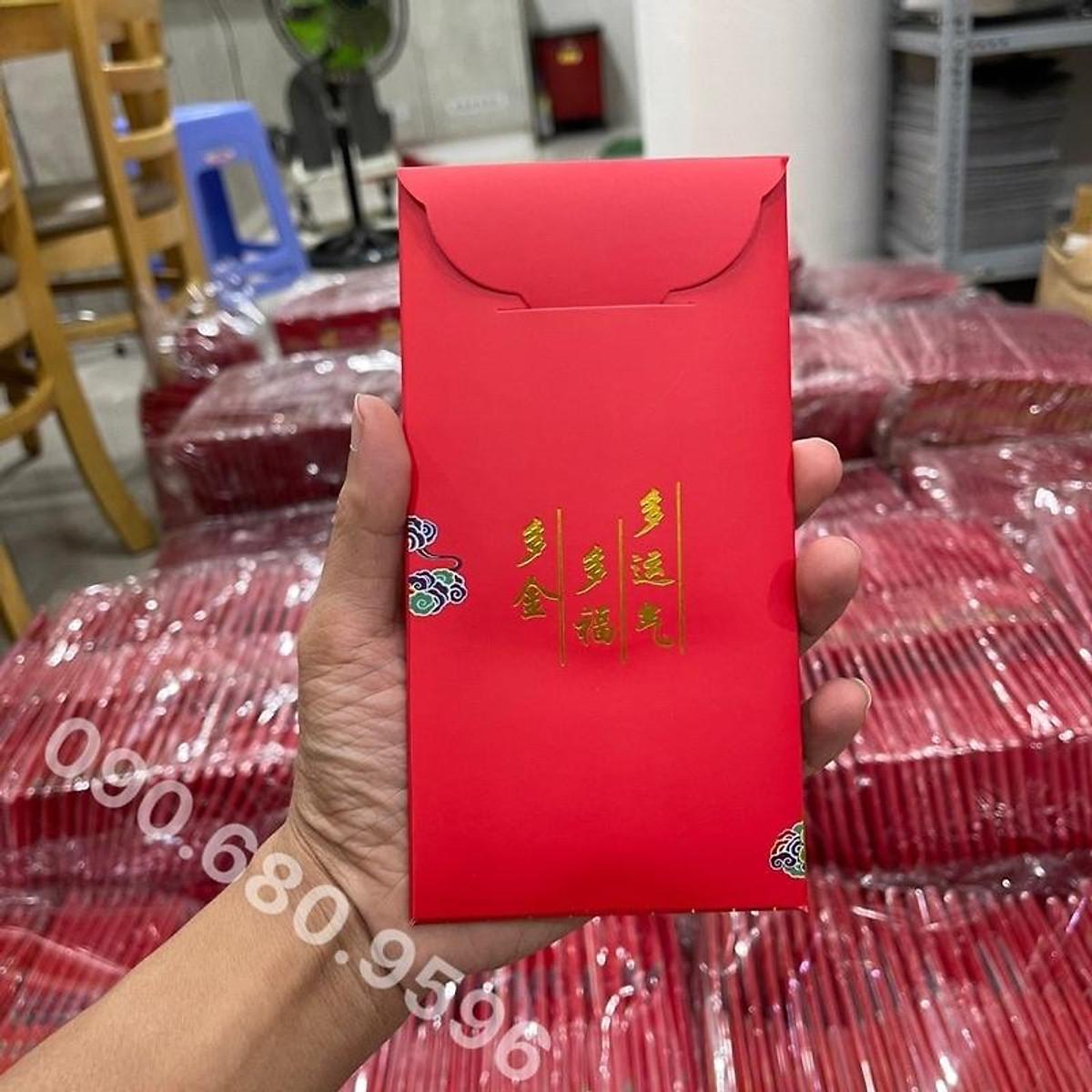 Bao lì xì con hổ mạ vàng sang trọng - MẪU BAO MỚI