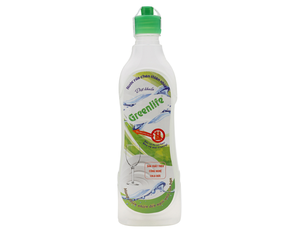 Nước rửa chén sinh học Greenlife 450ml