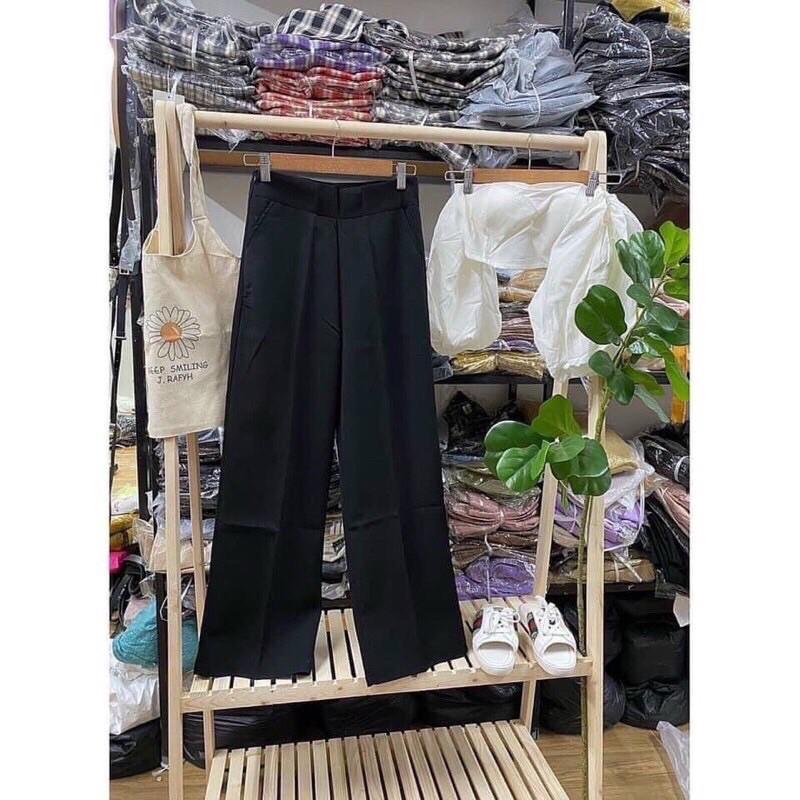 Quần vải ống rộng siêu hot