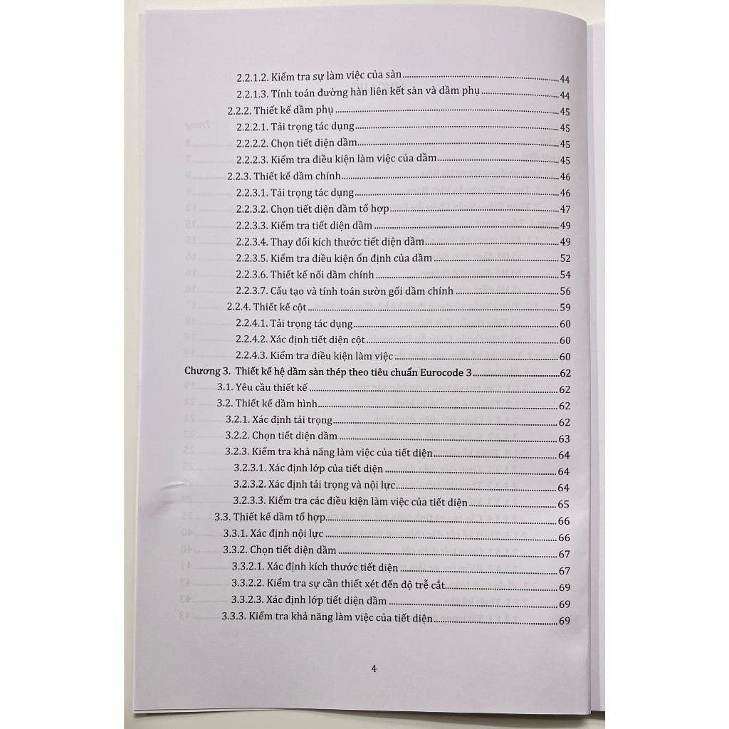Sách - Thiết Kế Hệ Dầm Sàn Kết Cấu Thép Theo Tiêu Chuẩn Việt Nam Và Châu Âu EUROCODE