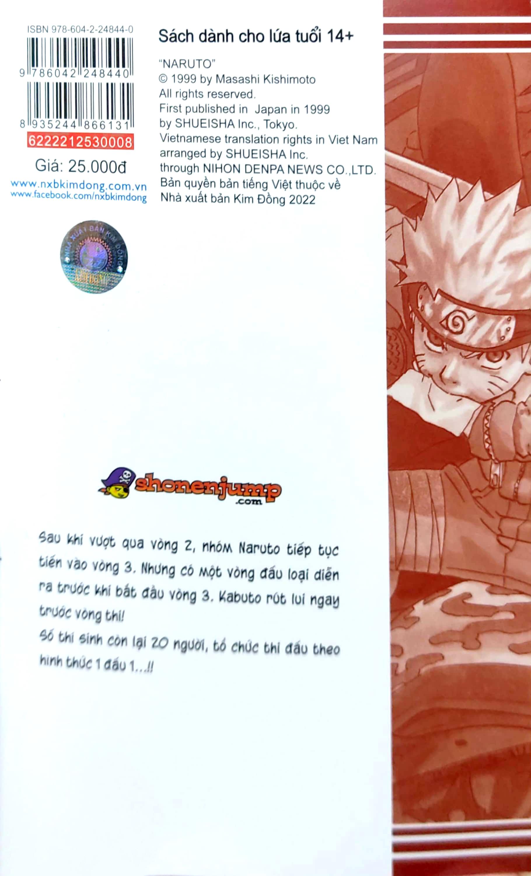 Naruto - Tập 8: Trận Chiến Sống Còn!! (Tái Bản 2022)