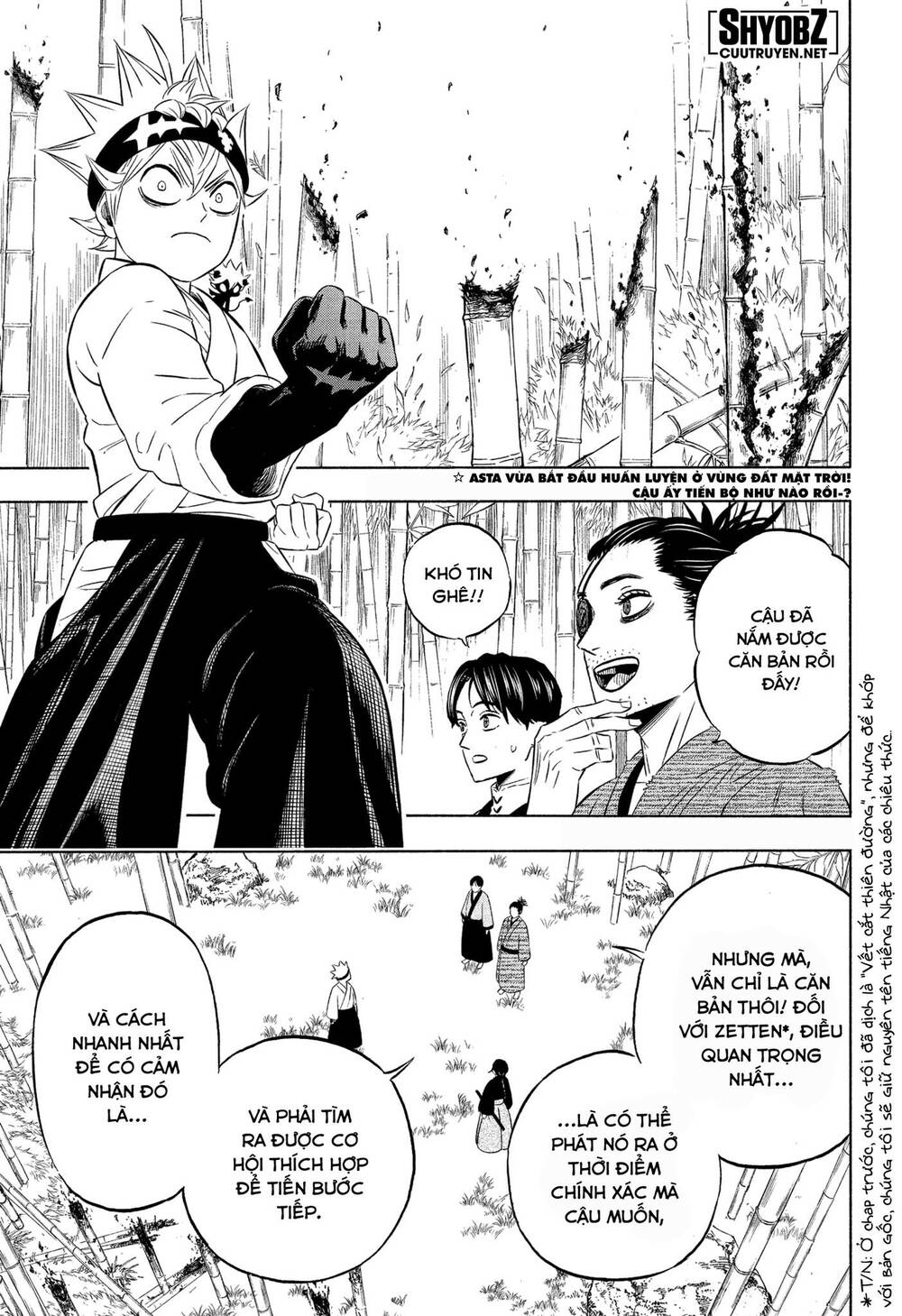 black clover - pháp sư không phép thuật chapter 340 3