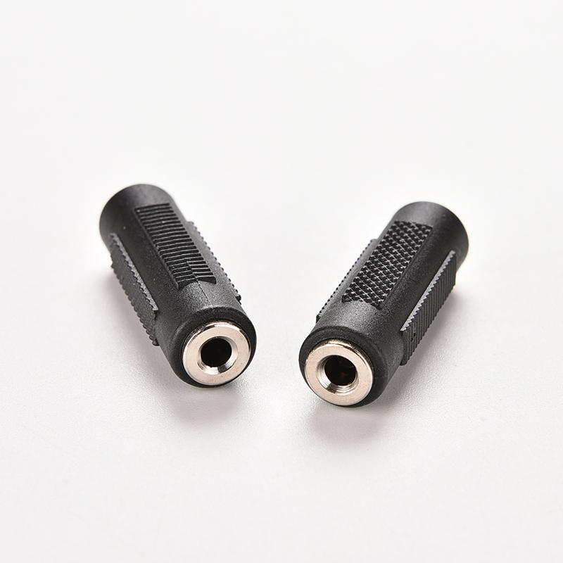 Kim loại Vàng Mini 3.5mm Nữ sang Nữ F/F Jack Stereo Âm Thanh Chuyển Đổi Kết Nối Bộ Chuyển Đổi Âm Thanh Khớp Nối Kết Nối Mạ