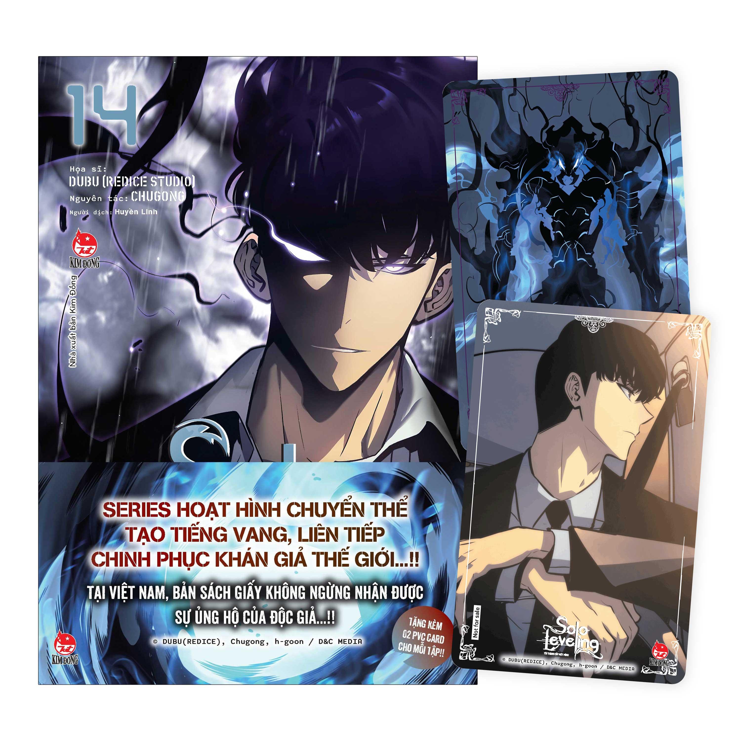 Solo Leveling - Tôi Thăng Cấp Một Mình - Tập 14 - Tặng Kèm Obi + 2 PVC Card