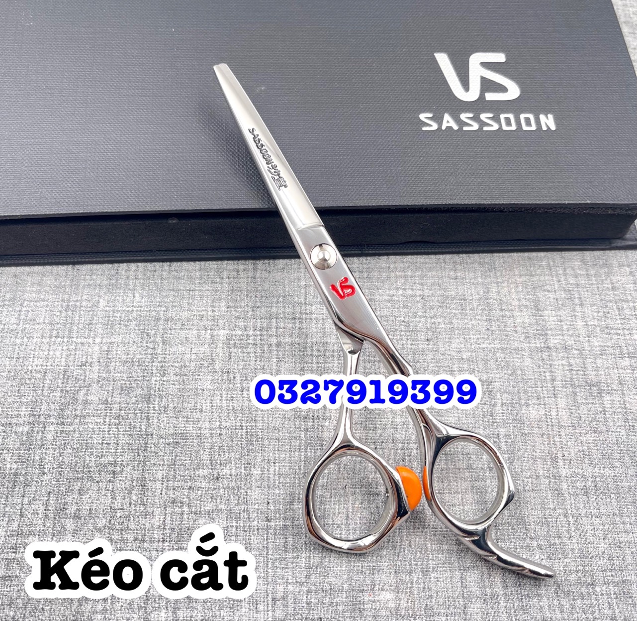 Kéo cắt tỉa tóc cao cấp VS size 5.5 ( bao êm bao bén )