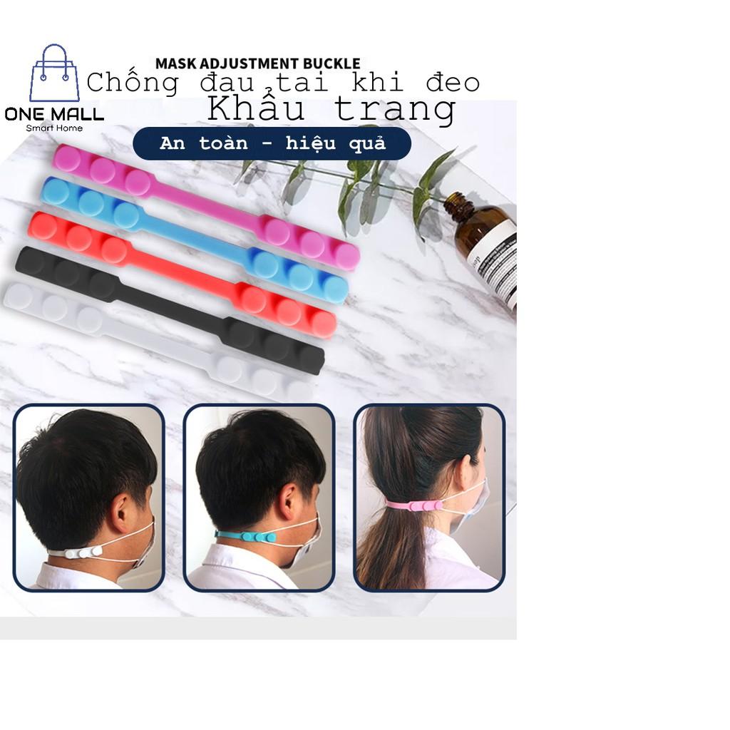 SILICONE MỀM. Đai đeo khẩu trang chống đau tai