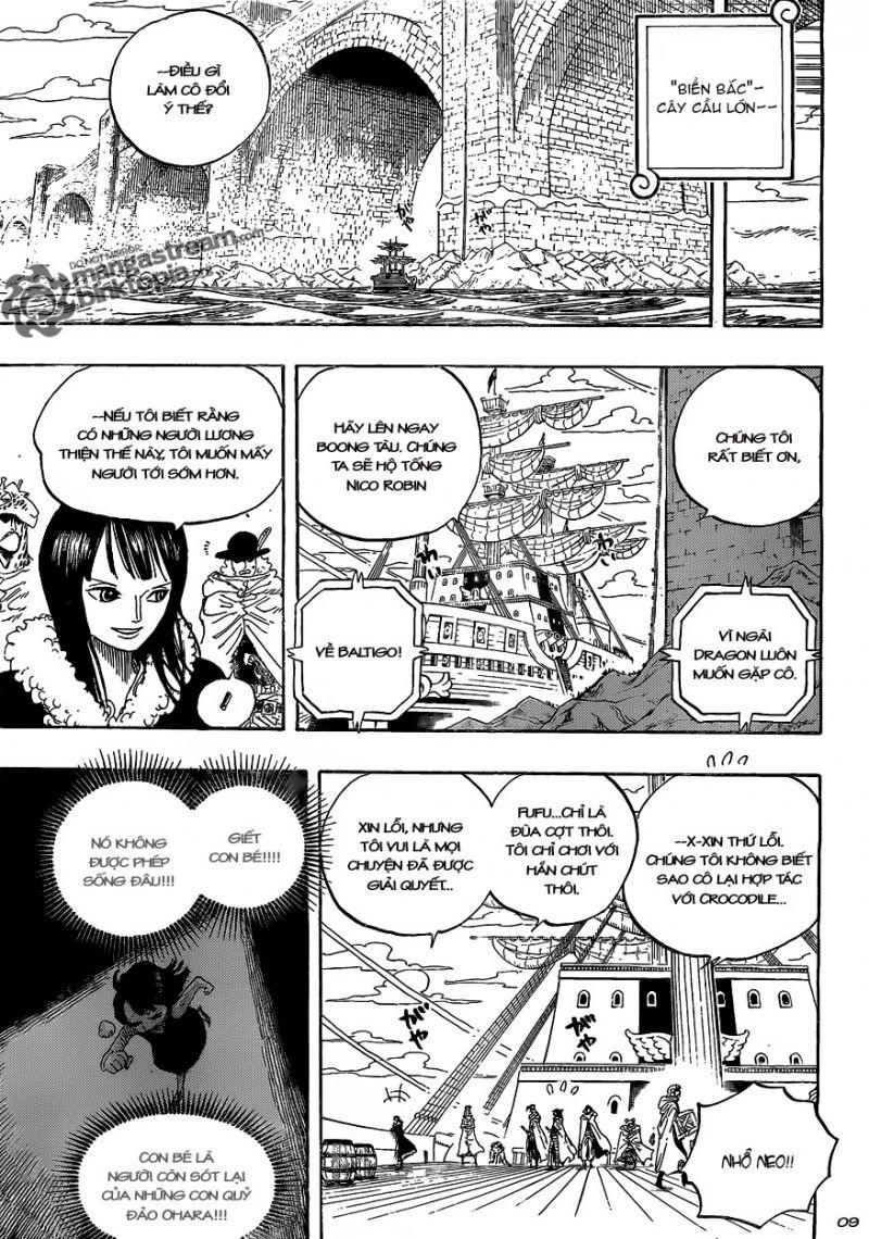đảo hải tặc - one piece chapter 596 9