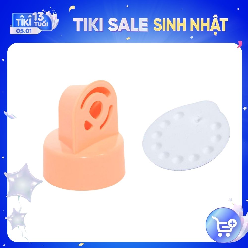 Bộ Van Trắng Van Vàng Maymom Dùng Cho Máy Hút Sữa Medela Pump, Harmony, Swing, Mini Electric, Symphony