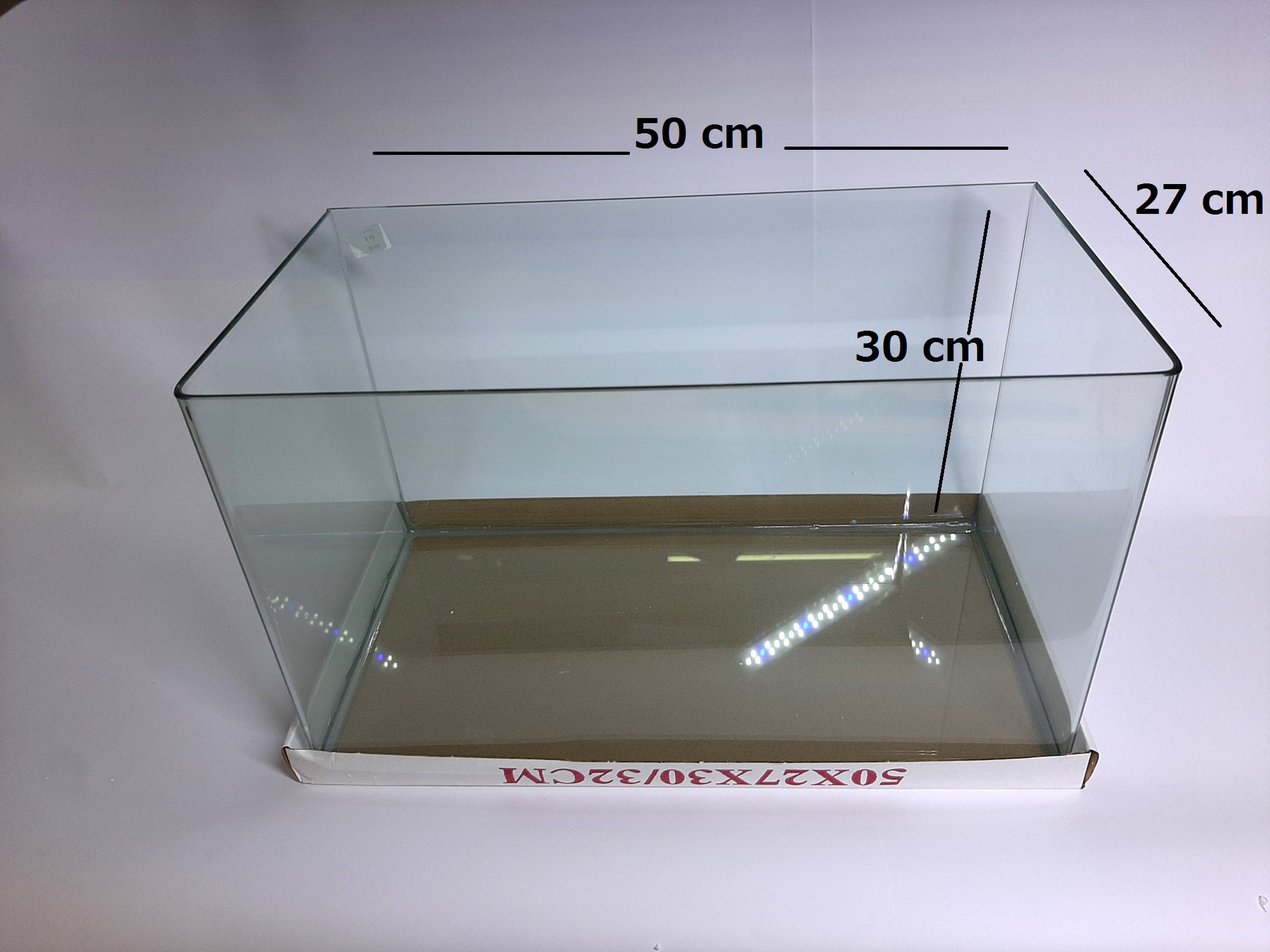 Trọn bộ Bể cá đúc 50x27x30 cm