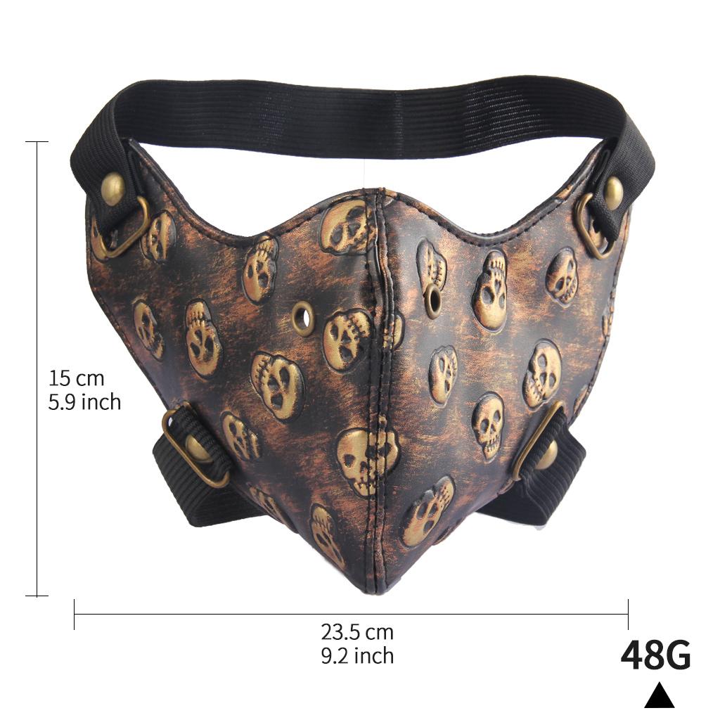 Dust Mask Skull Mask Washable Mouth Masks Mask For Cosplay Costume