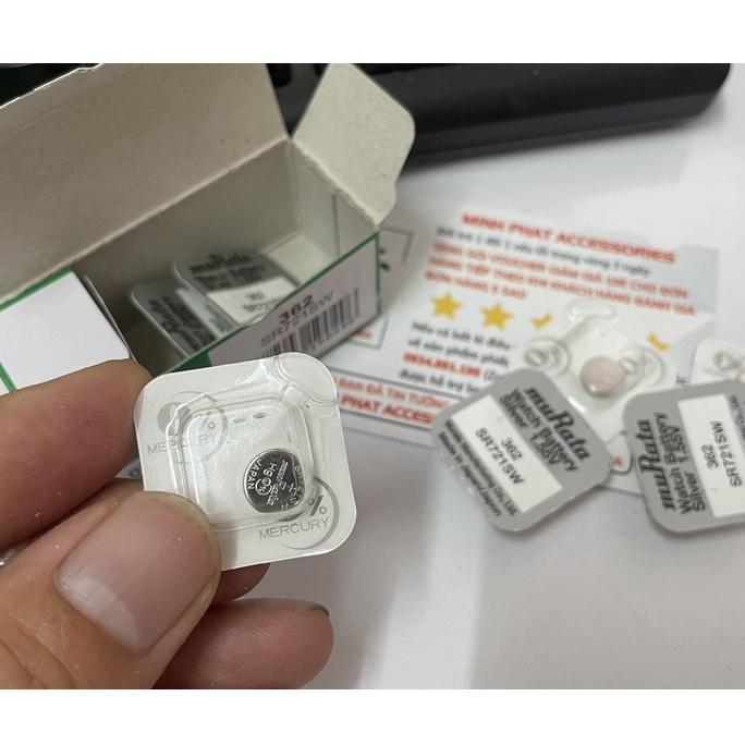 Vỉ 1 Viên Pin Murata 371 / 364 / 377 / 321 / 362 dành cho đồng hồ đeo tay