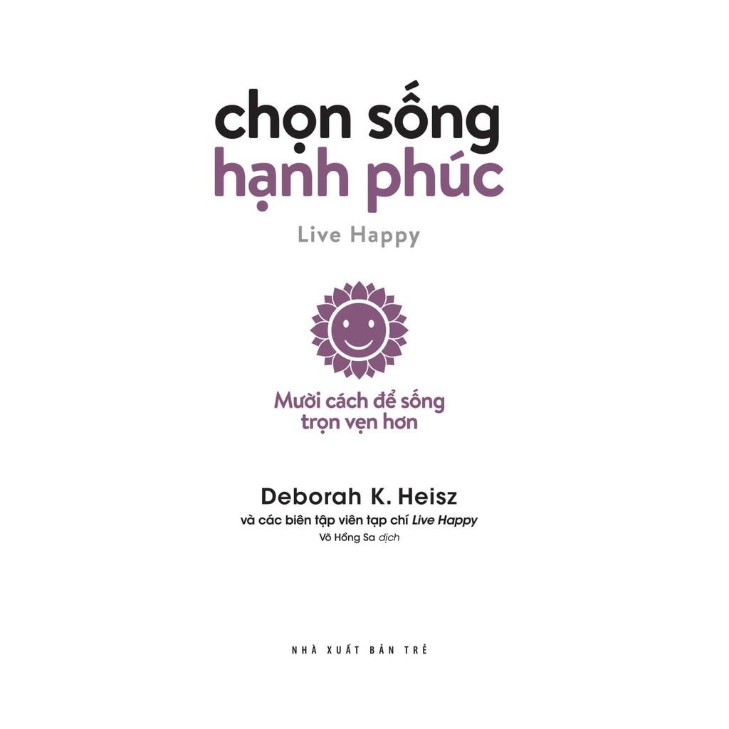 Sách - Chọn sống hạnh phúc