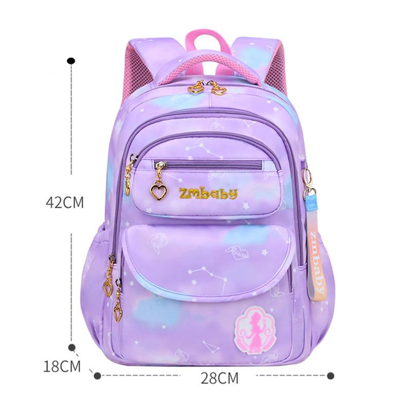 Cô Gái Dễ Thương Trường Túi Trẻ Em Trường Tiểu Học Ba Lô Tất Trẻ Em Túi Sách Công Chúa Schoolbag Mochila Infantil 2 Szies