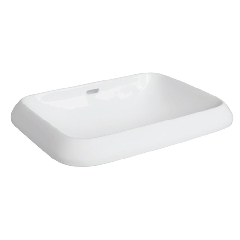 Chậu lavabo rửa mặt đặt trên bàn BSA-505 sản phẩm chỉ gồm phần sứ (khuyến nghị dùng vòi cao cổ)