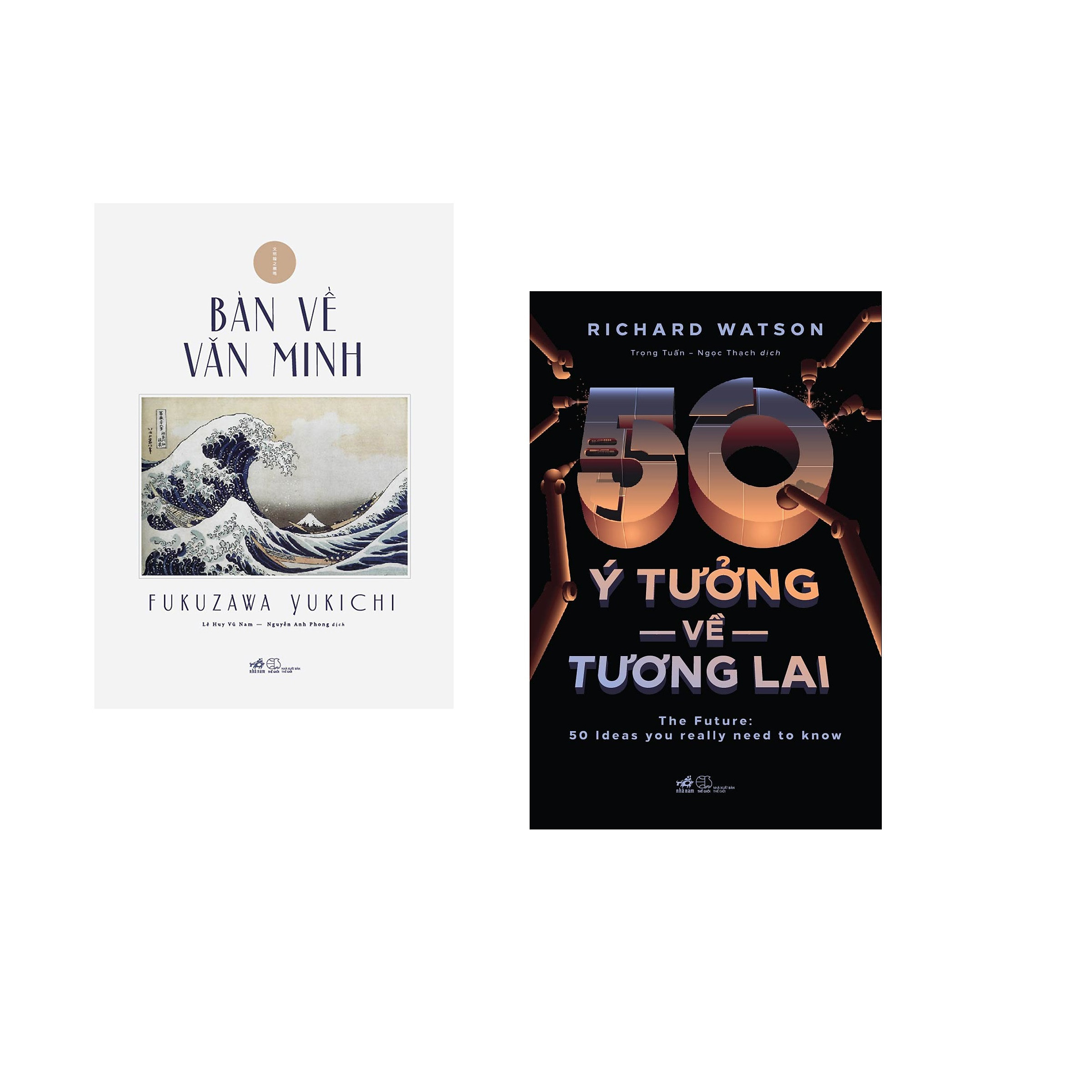 Combo 2 cuốn sách: Bàn về văn minh + 50 Ý tưởng về tương lai
