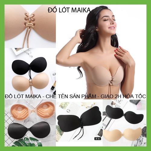 Áo dán nâng ngực Silicon - Áo Bra dán ngực Silicon rút dây hình bàn tay P381