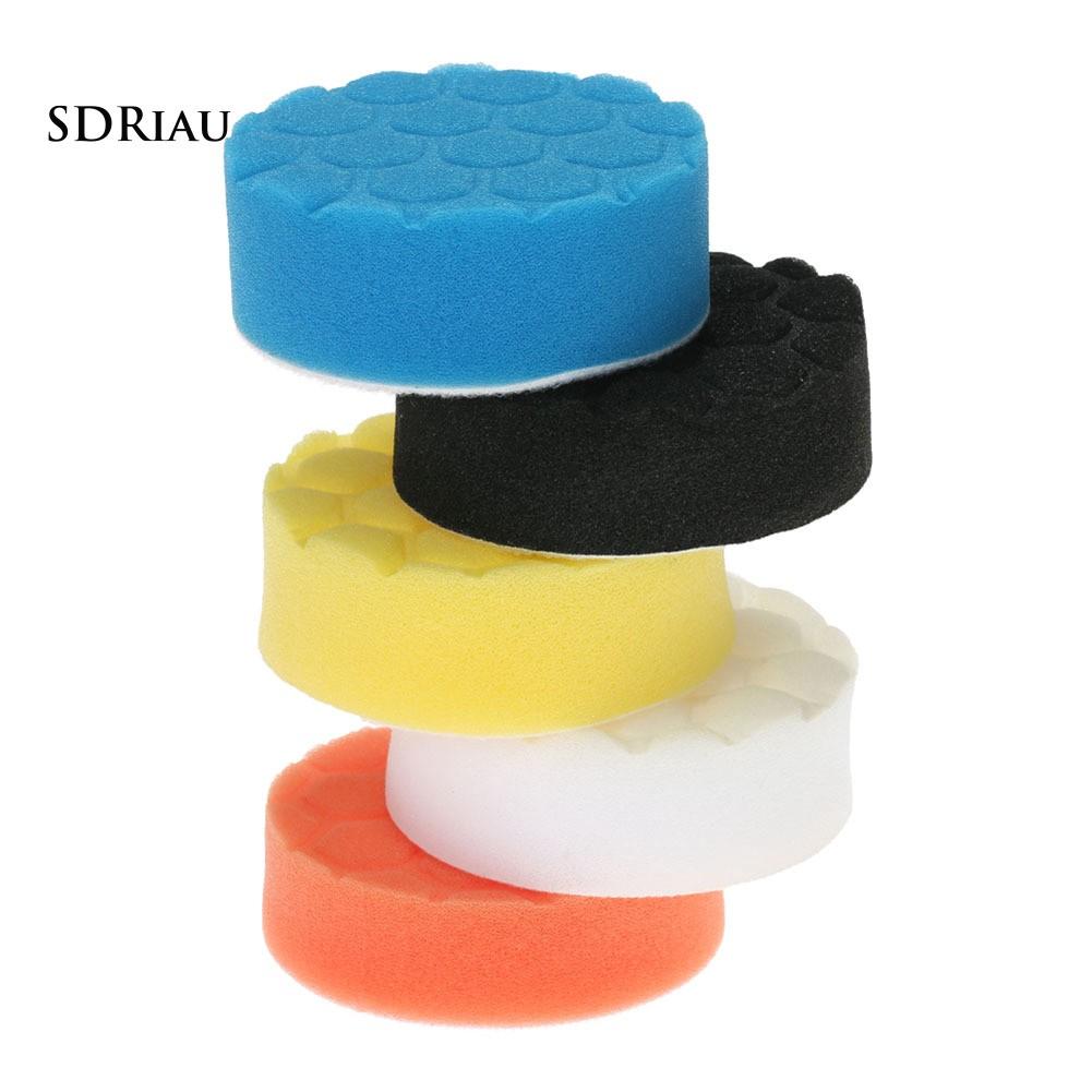 5 Miếng xốp tạo bọt đánh bóng xe hơi nhiều màu kích thước 3 inch