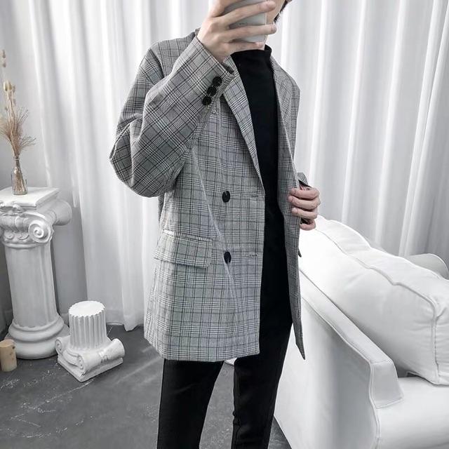 Áo blazer form rộng Hàn Quốc -BZ02