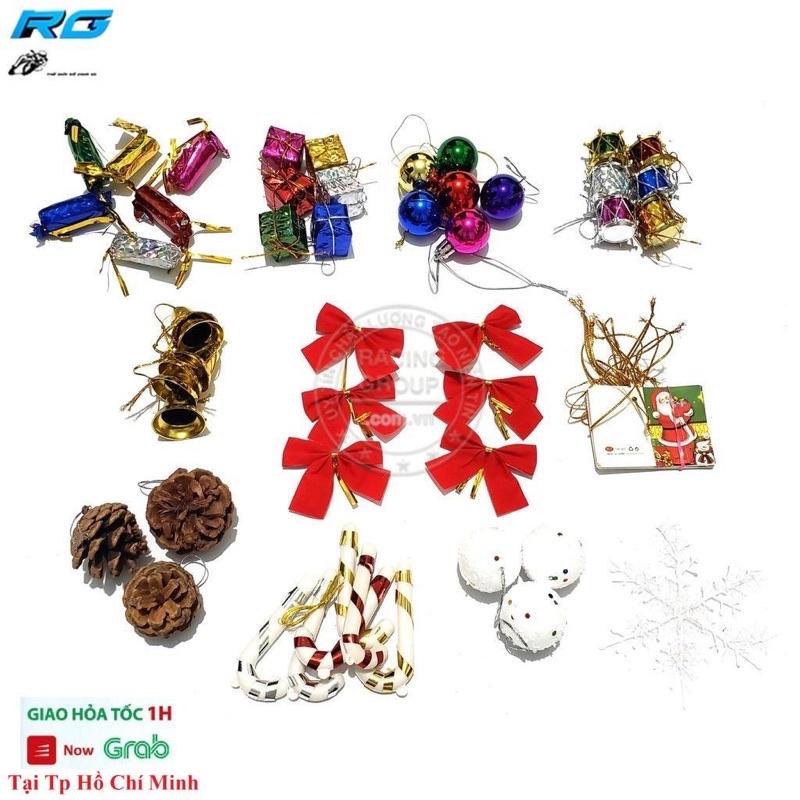 sét 20 món trang trí cây thông noel đủ loại