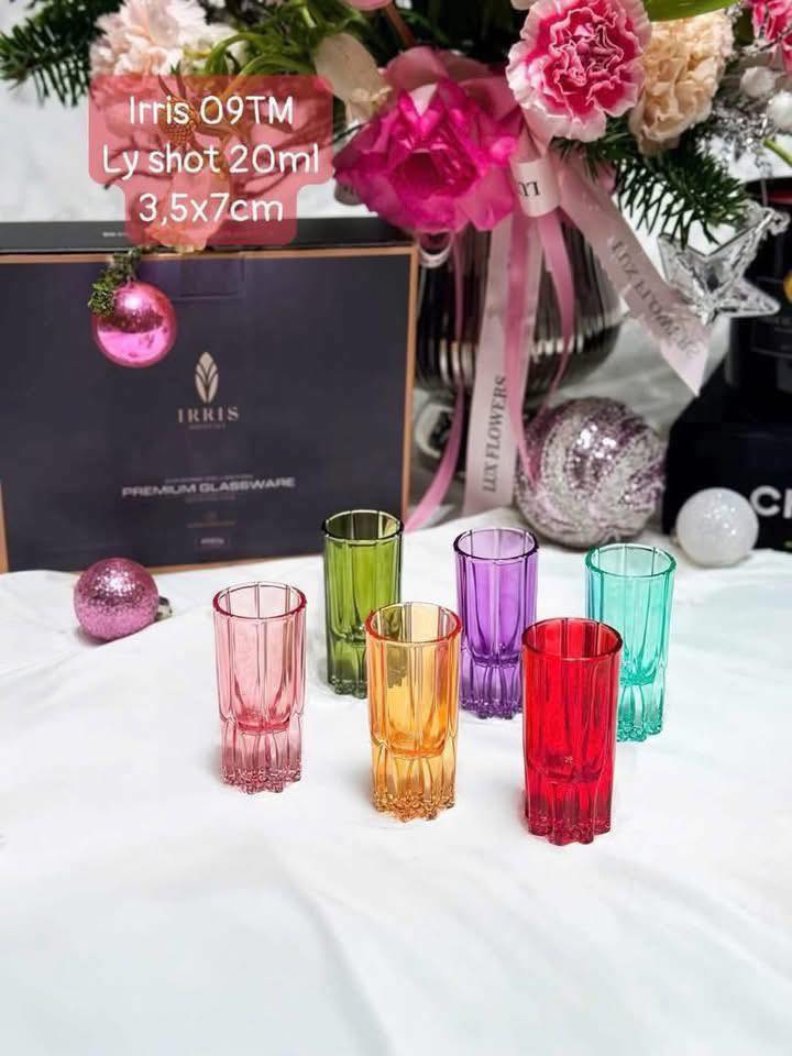 Set 6 ly shot Irris 09TM - 20ml Hàng chính hãng