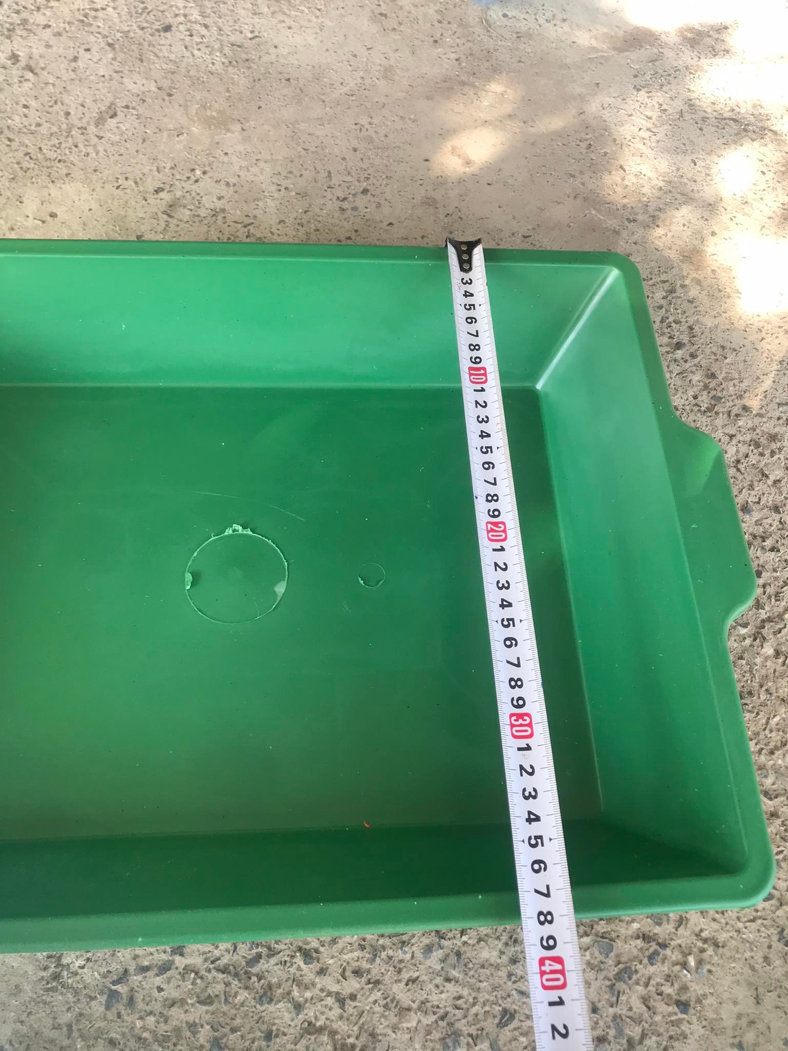 10 Khay Đựng Nước Làm Mát Cho Lan - Máng vữa - Máng Đựng Nước - Khay nhựa Sông Hồng KT 50 x 36x10 cm