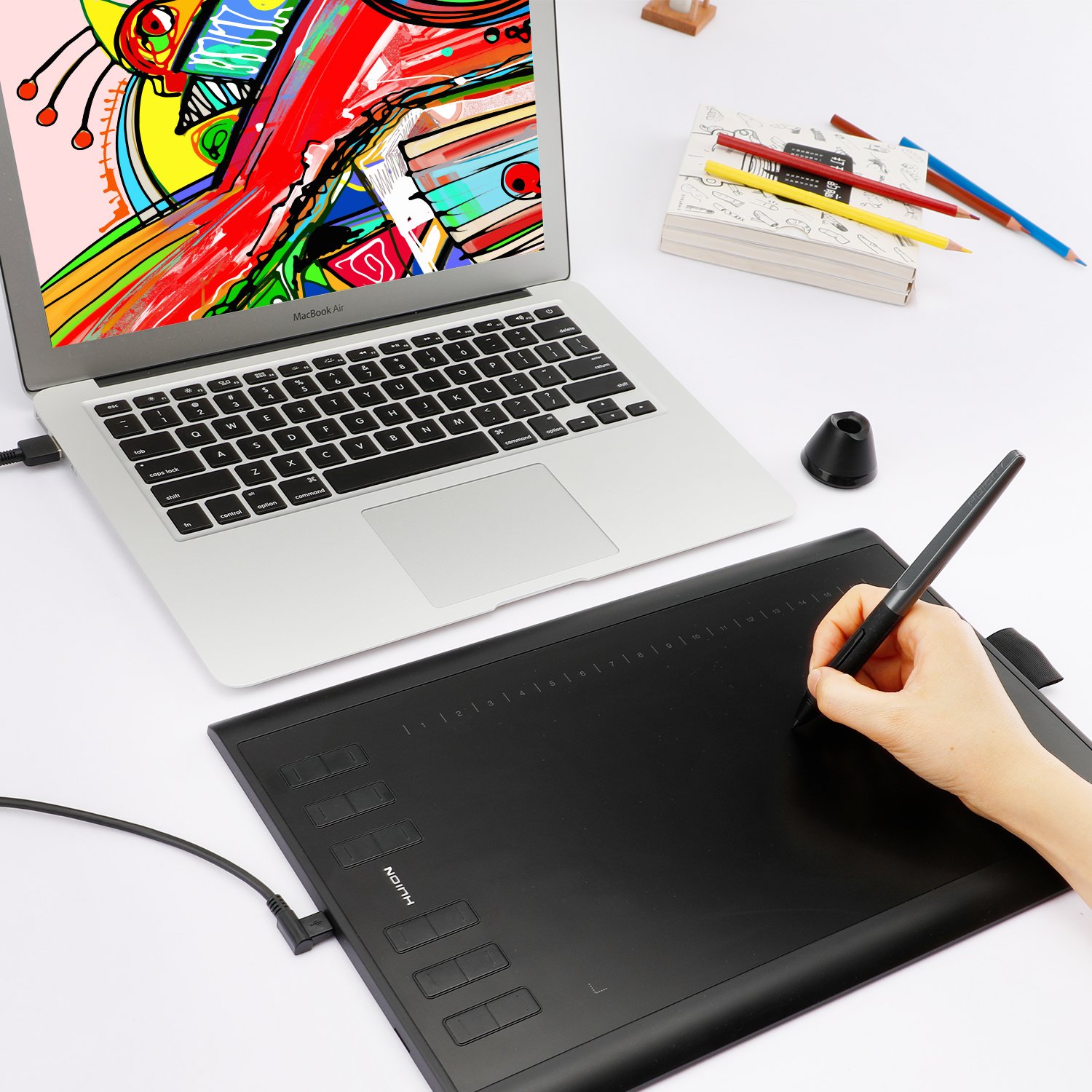 Bảng Vẽ Điện Tử HUION H1060P - Hàng Nhập Khẩu