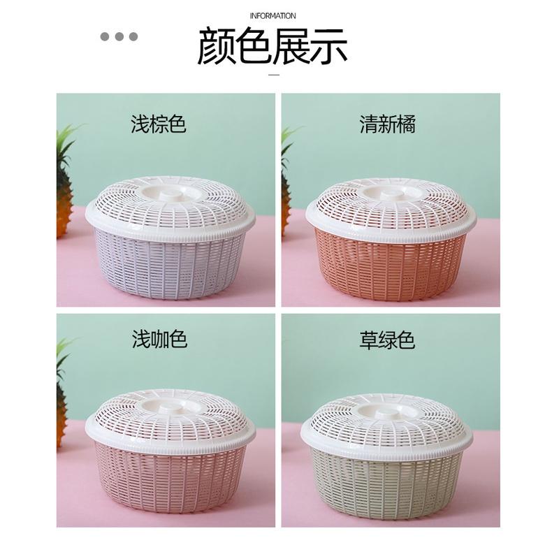 PVN42385 Rổ nhựa đa năng có nắp đựng hoa quả siêu tiện dụng , đa năng