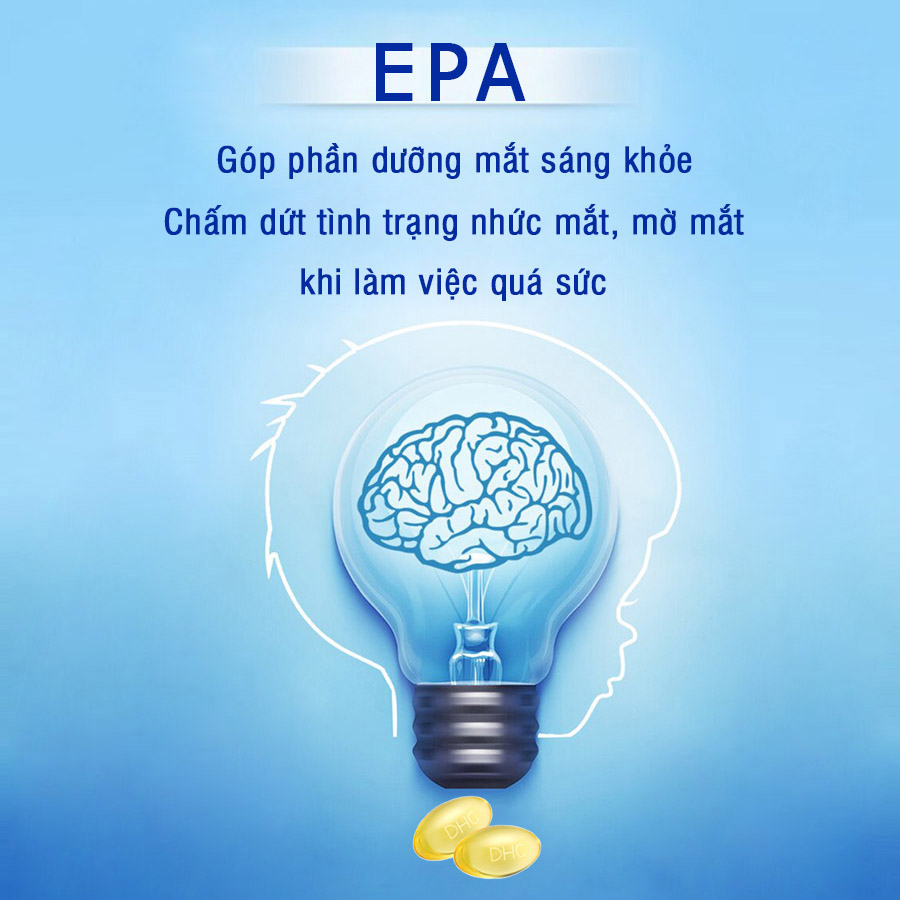 Viên uống bổ não DHC Nhật Bản thực phẩm chức năng bổ sung Omega 3, DHA, EPA phát triển não bộ, cải thiện thị lực đồng thời duy trì trí nhớ gói 30 ngày JN-DHC-DHA30