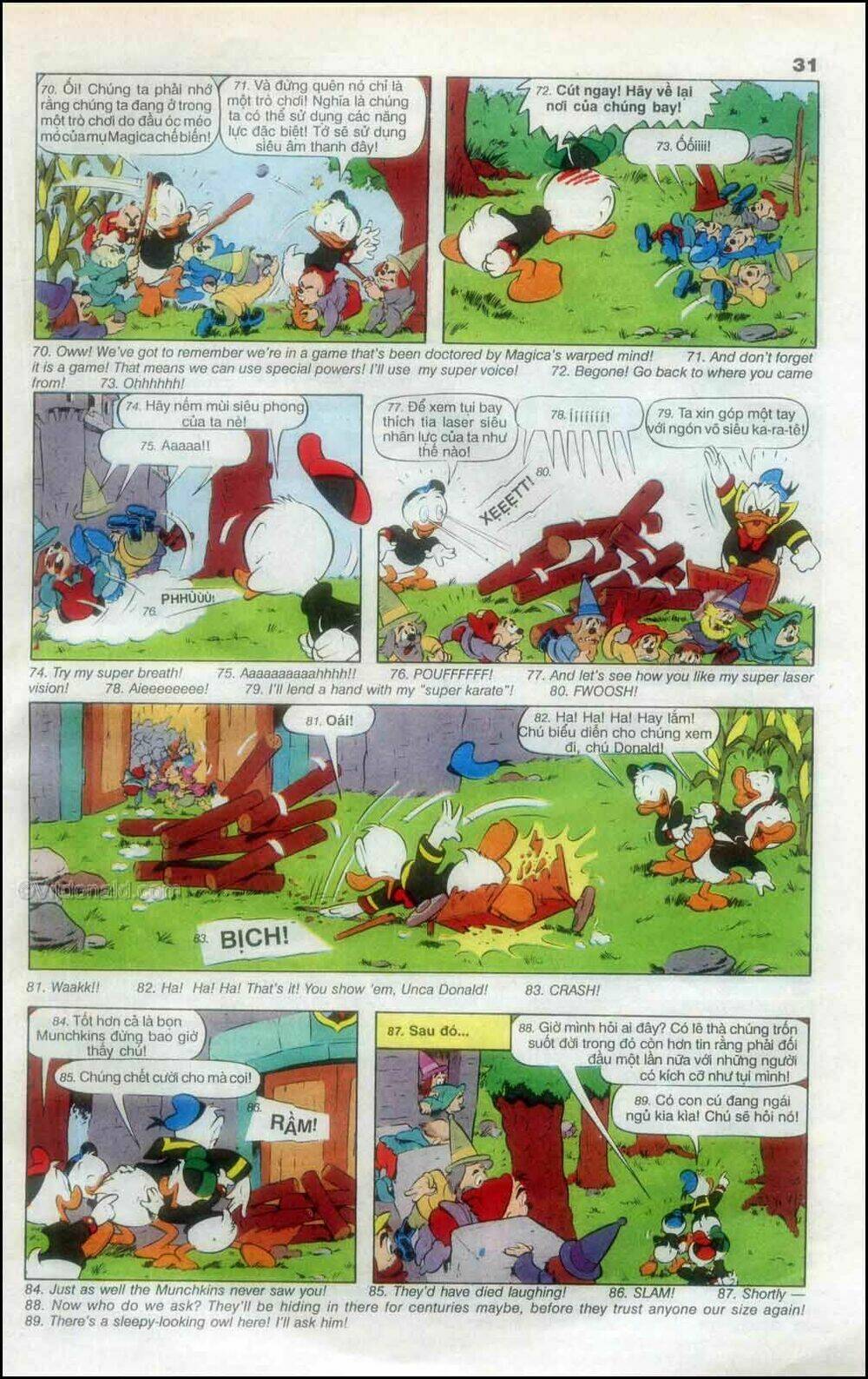 donald và bạn hữu chapter 75 33
