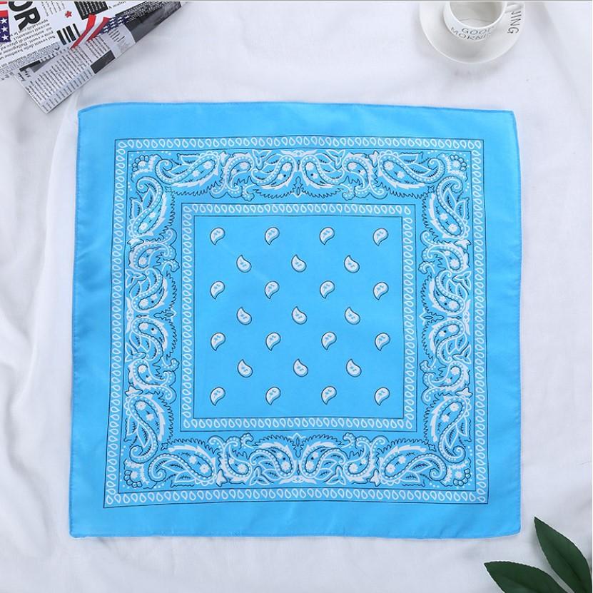 Khăn bandana turban vuông thời trang hàn quốc siêu nhiều màu tăng thêm điểm nhấn đầy tinh tế - Vàng cam