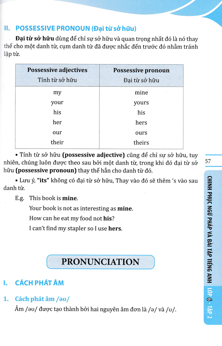 THE LANGMASTER - CHINH PHỤC NGỮ PHÁP VÀ BÀI TẬP TIẾNG ANH LỚP 6 - TẬP 2 (CÓ ĐÁP ÁN)_MT