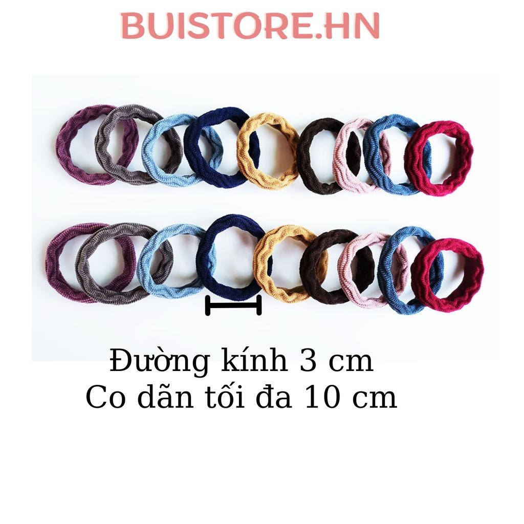 Set 10 Dây chun buộc tóc co dãn