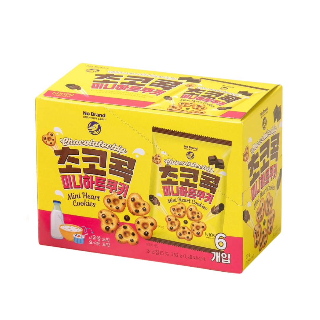 Bánh Quy Mini Hình Trái Tim Vị Socola No Brand Hộp 252g